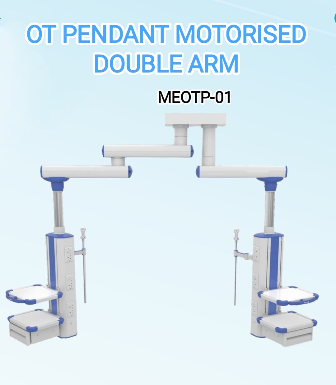 OT PENDANT MOTORISED DOUBLE ARM